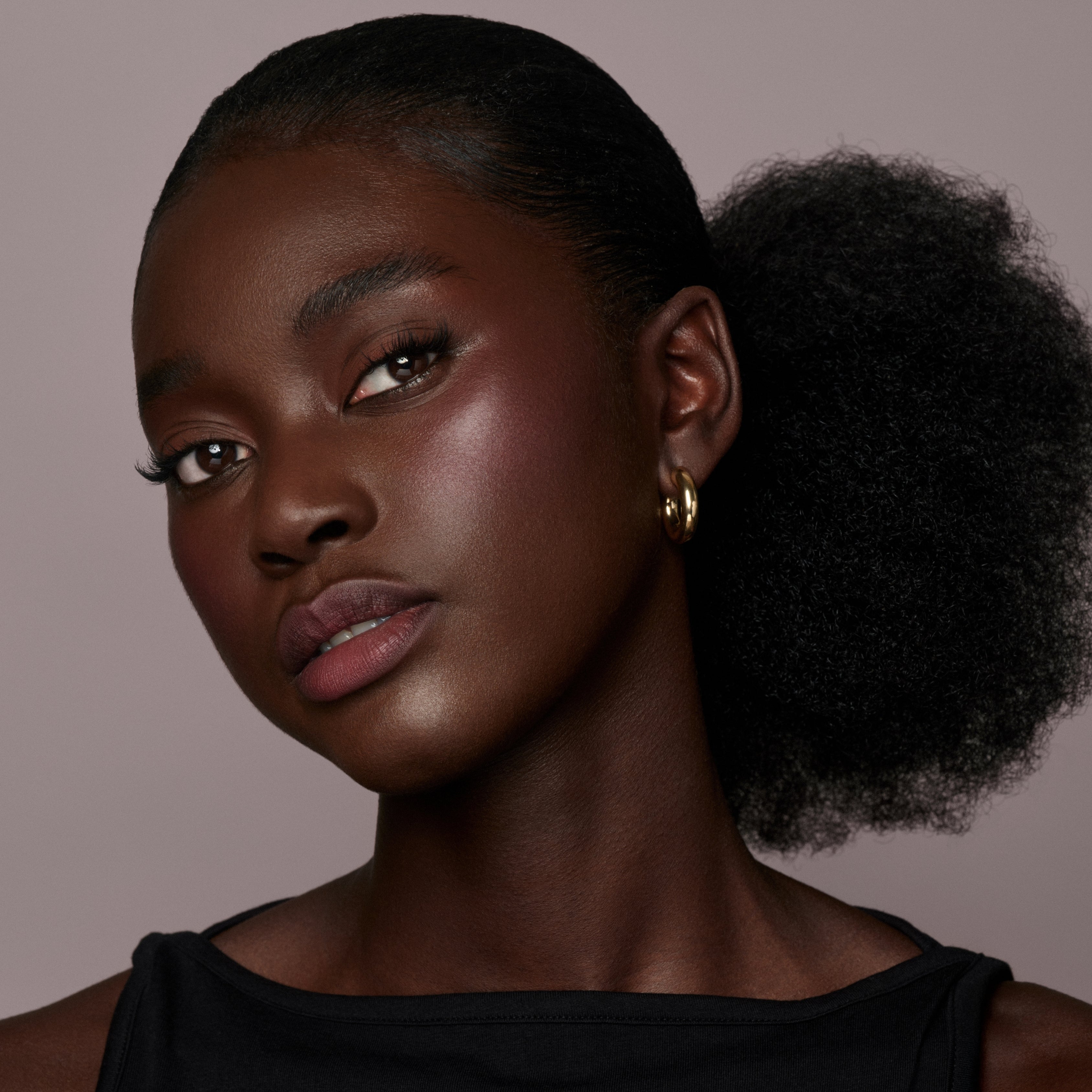 Soft Berry - A Cool Berry, Model wearing Soft Berry