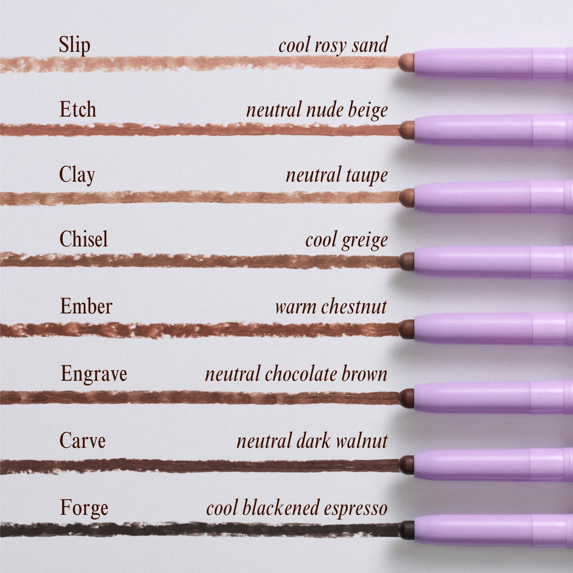 Carve - neutral dark walnut